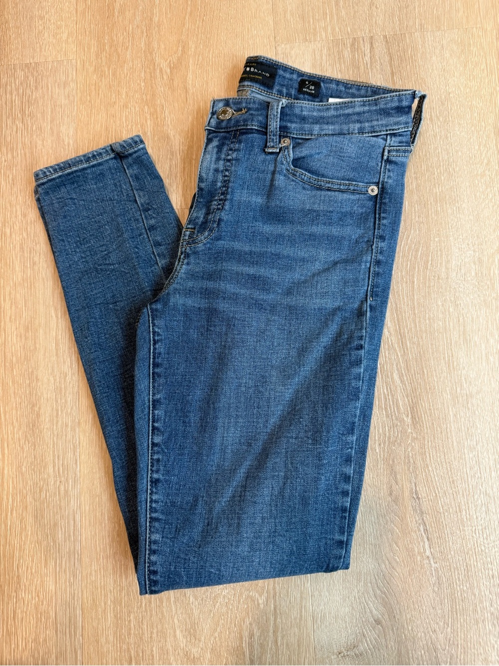 Lucky Brand Medium Blue Skinny Jeans
